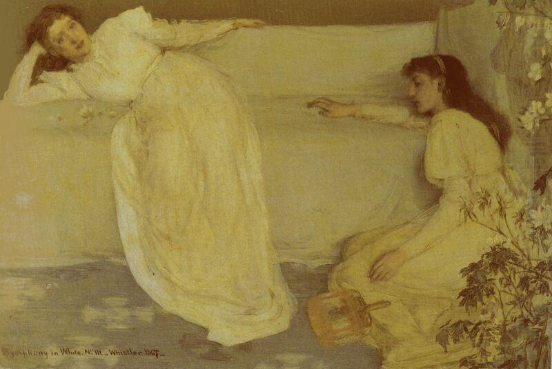 Symphonie in Wieb Nr. 3, James Mcneill Whistler